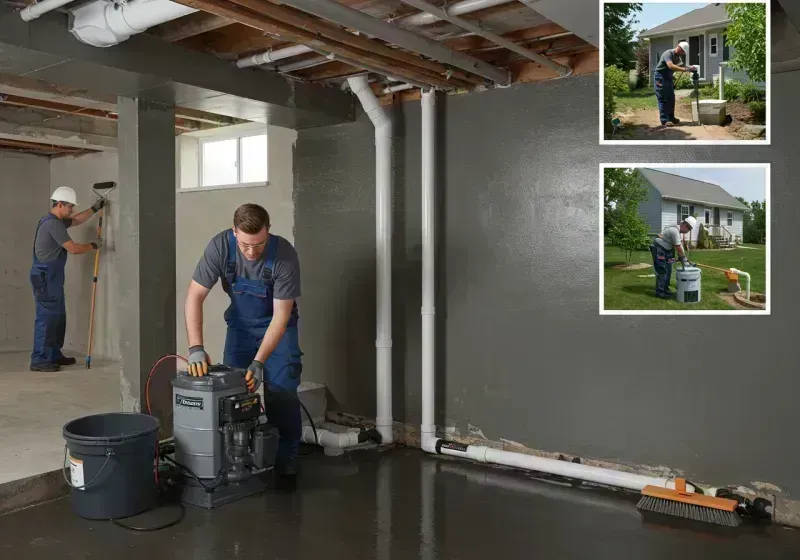 Basement Waterproofing and Flood Prevention process in Hialeah, FL